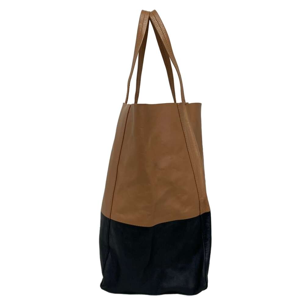 Celine Horizontal Cabas Tote Bag Brown Black - Picture 4 of 9